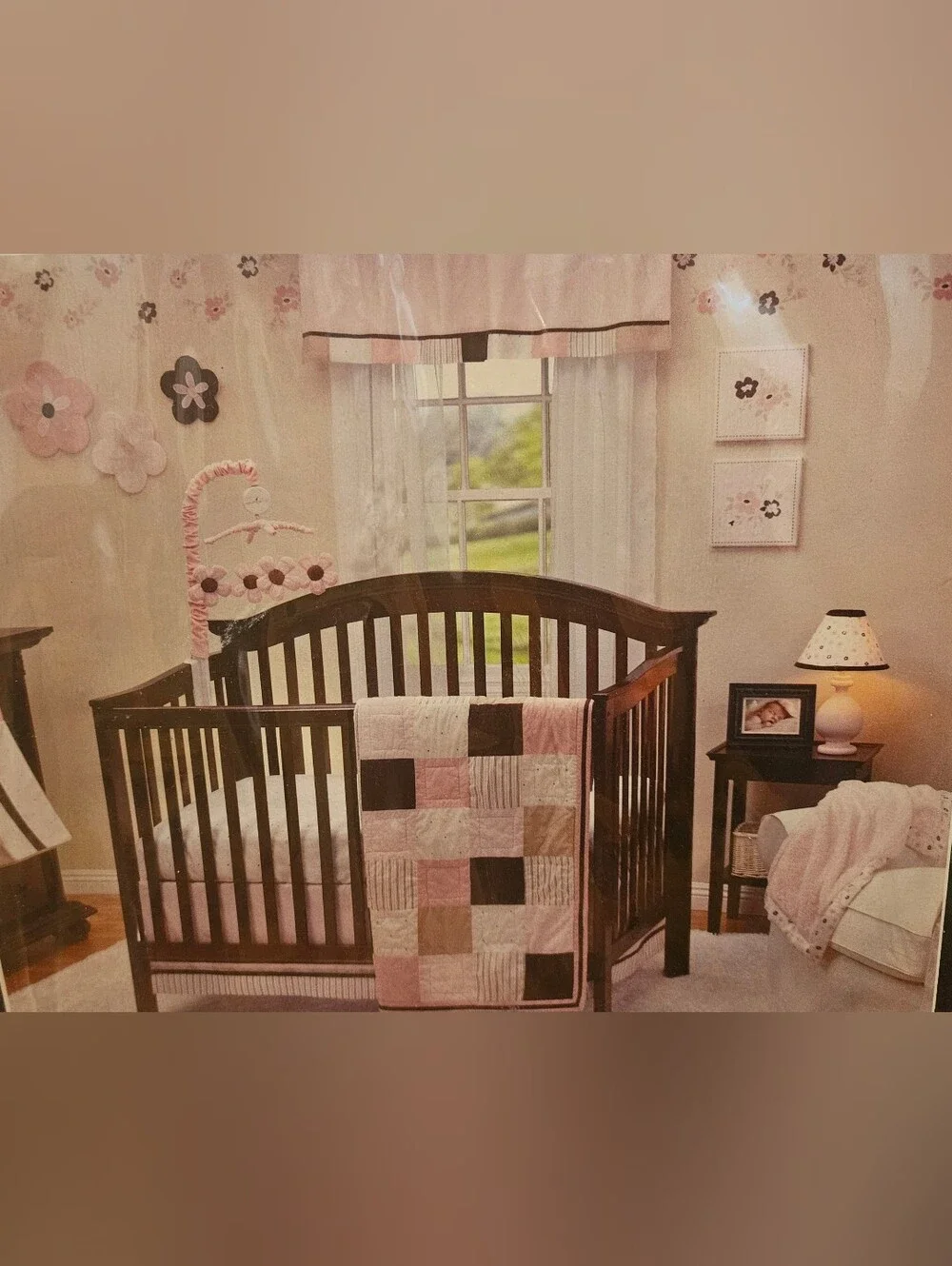 13pc Nautica Kids Isabella Nursery Set - Crib Bedding, Valance, Decor - NEW